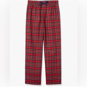 Vineyard Vines Red Plaid Flannel Pants for Men EUC Size Medium